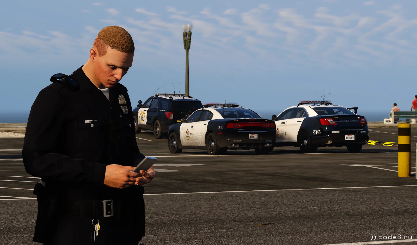 After a lengthy chase [3]