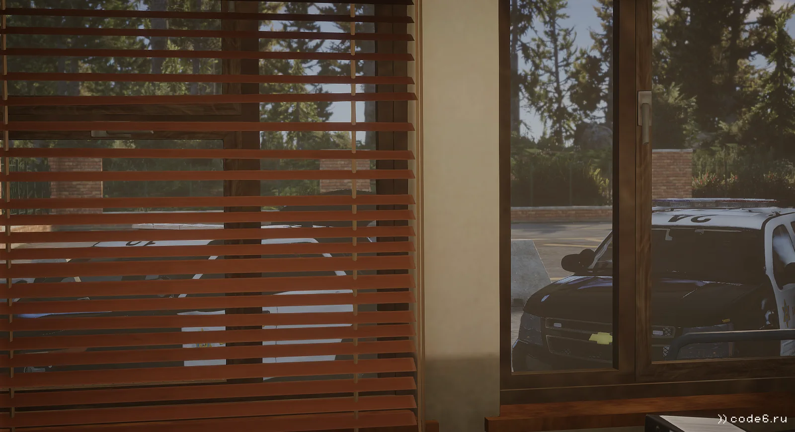 Through the Blinds
