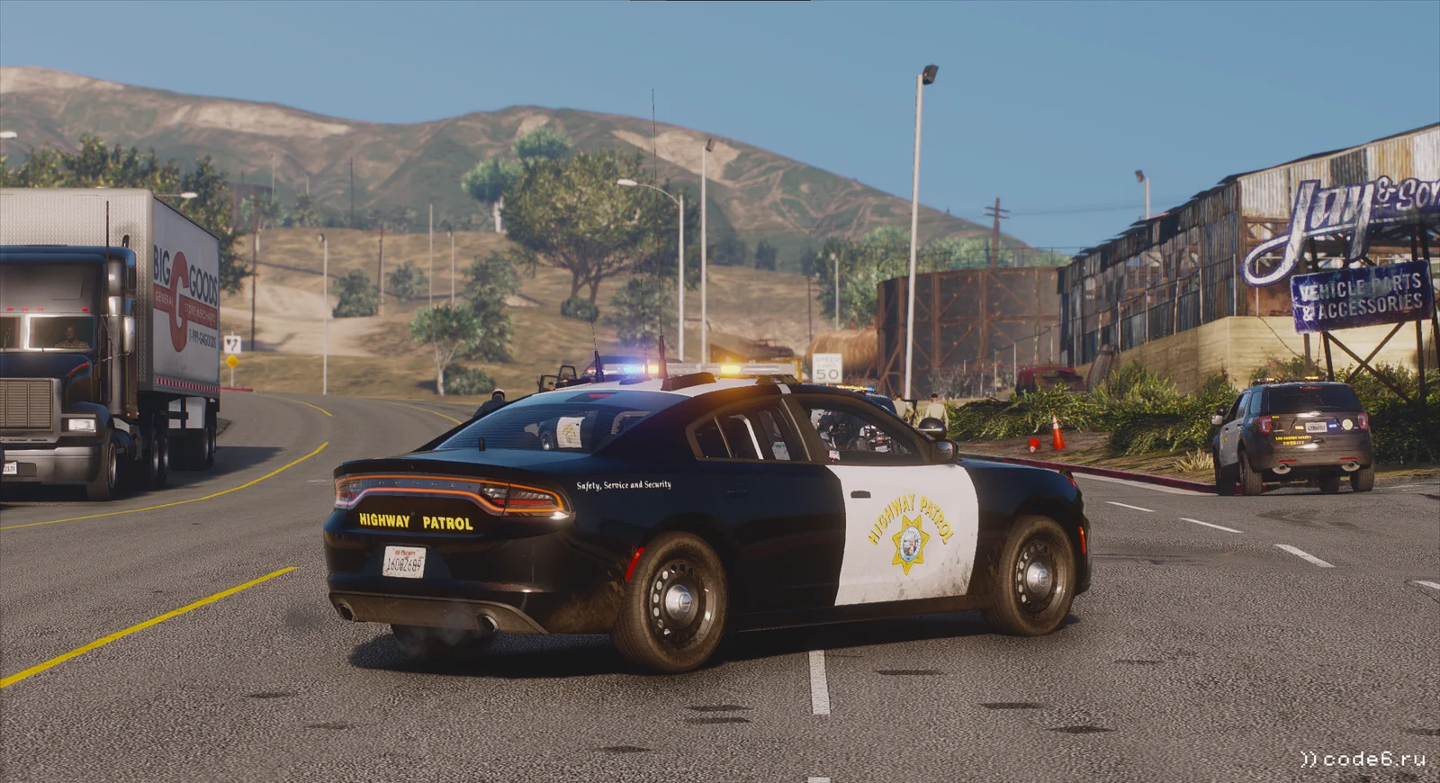 Police incident ahead