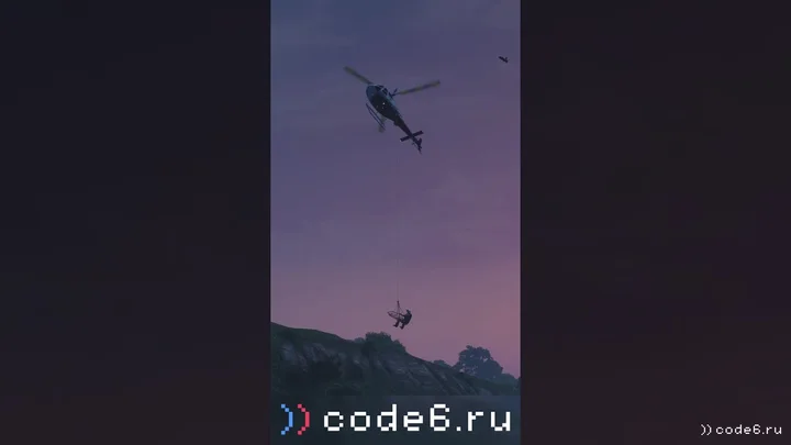 Видео: Вертолет ДПСА проводит эвакуацию