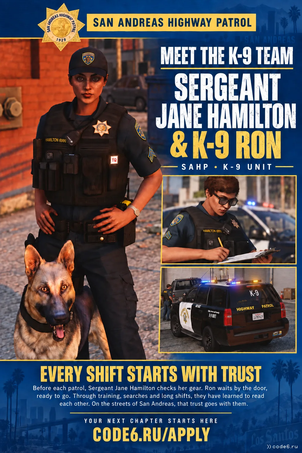 Every shift starts with trust