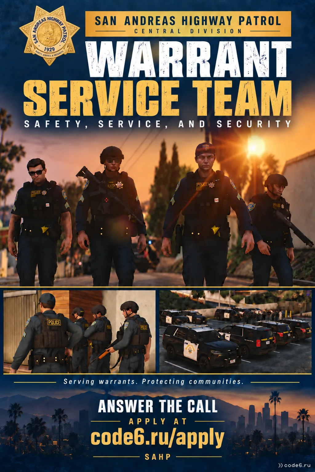 Serving warrants. Protecting communities.