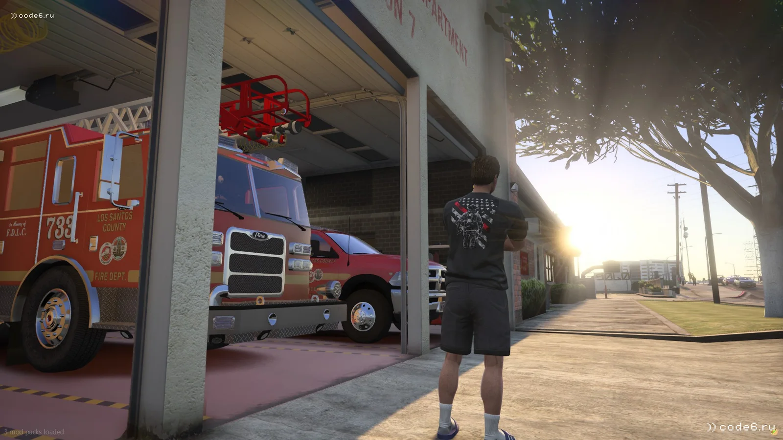 Morning duty with LSCoFD