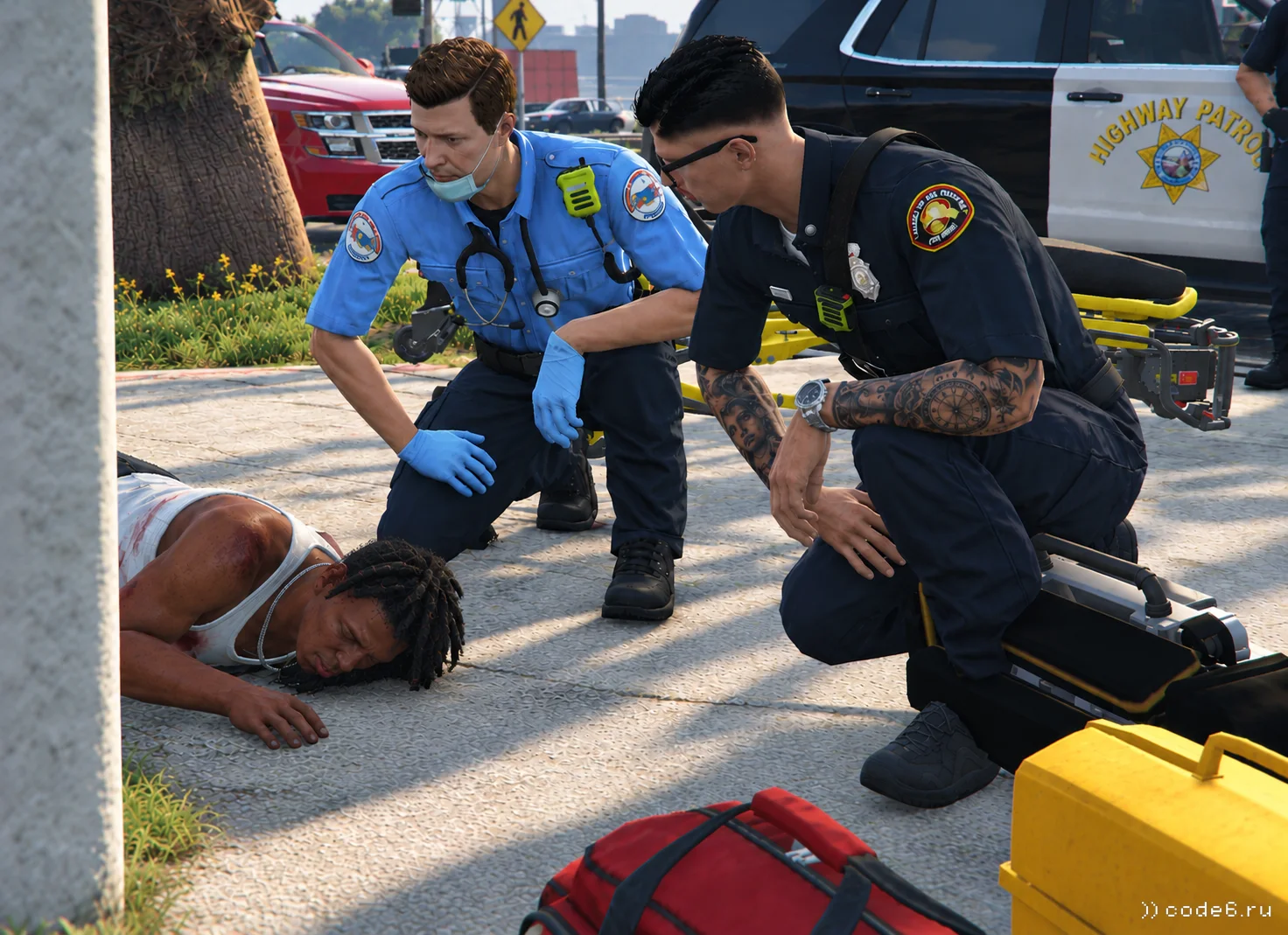 Provision of first aid