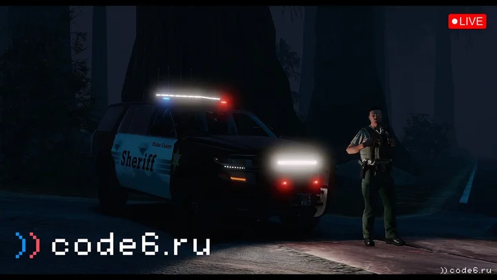 Эфир: Смена ОФиса Шерифа в Хэллоуинскую ночь! Играем за сержанта BCSO